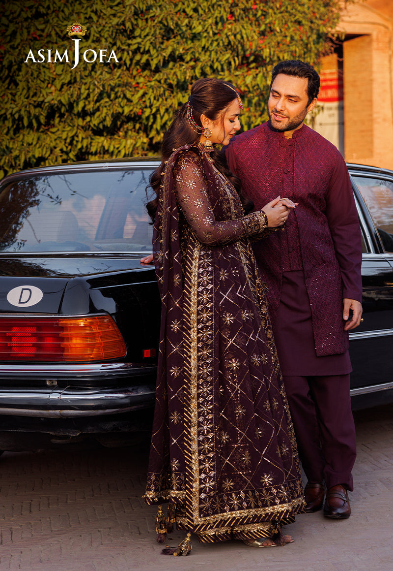 Asim Jofa | Chikankari Eid 24 | AJCE-05 by Asim Jofa - Designer Dress - Type: Ladies Clothes - Available at Libayah - 100% Original