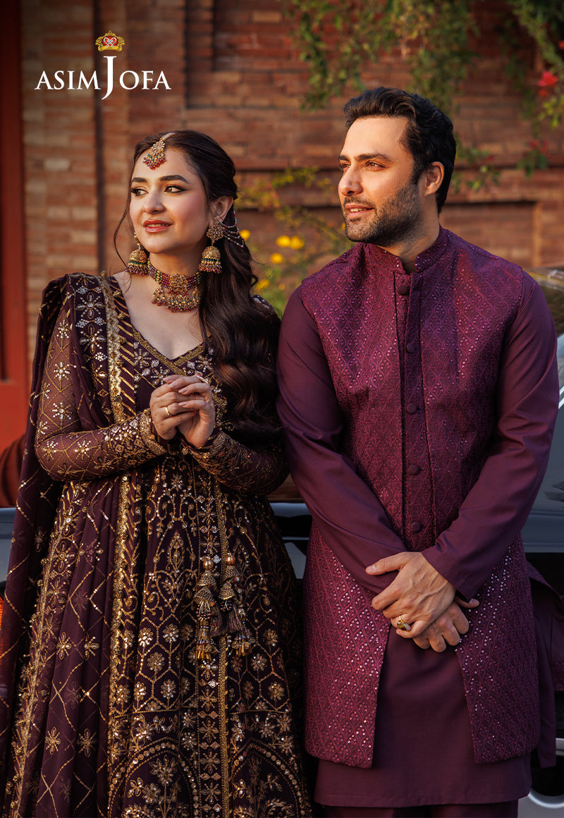 Asim Jofa | Chikankari Eid 24 | AJCE-05 by Asim Jofa - Designer Dress - Type: Ladies Clothes - Available at Libayah - 100% Original