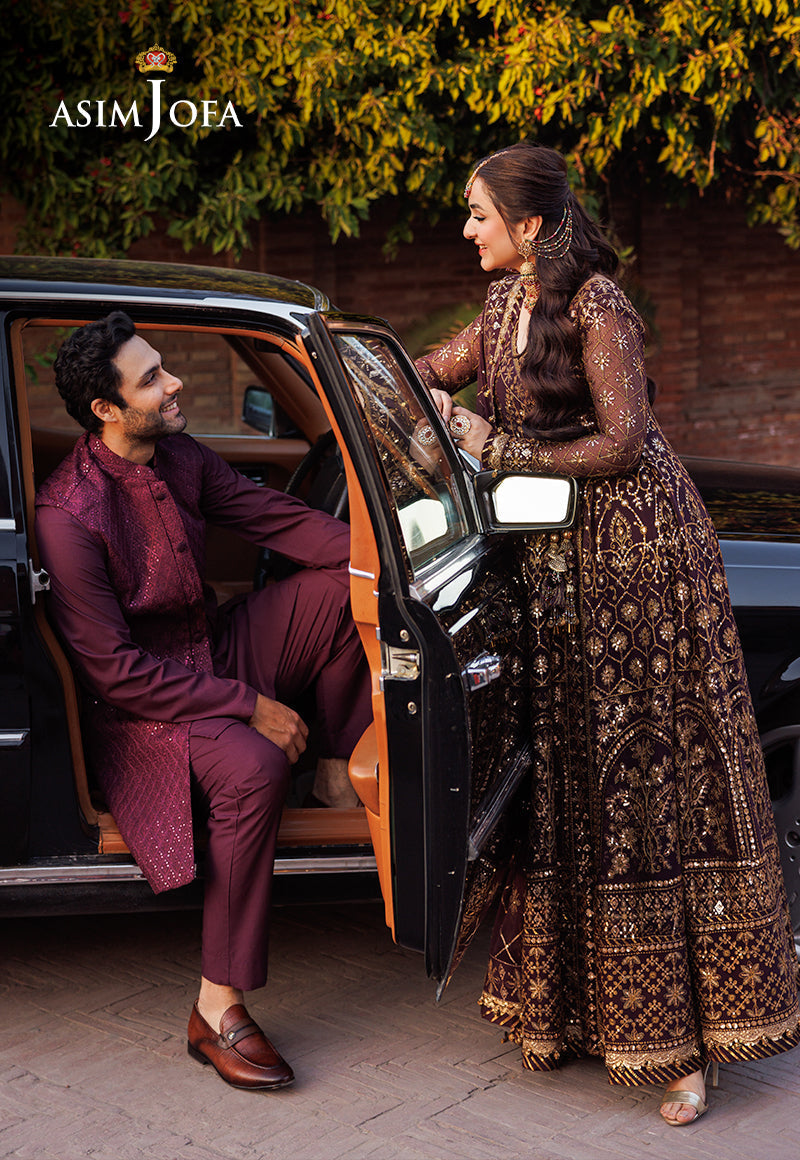 Asim Jofa | Chikankari Eid 24 | AJCE-05 by Asim Jofa - Designer Dress - Type: Ladies Clothes - Available at Libayah - 100% Original