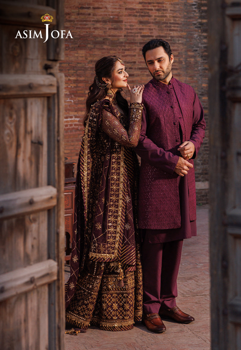 Asim Jofa | Chikankari Eid 24 | AJCE-05 by Asim Jofa - Designer Dress - Type: Ladies Clothes - Available at Libayah - 100% Original