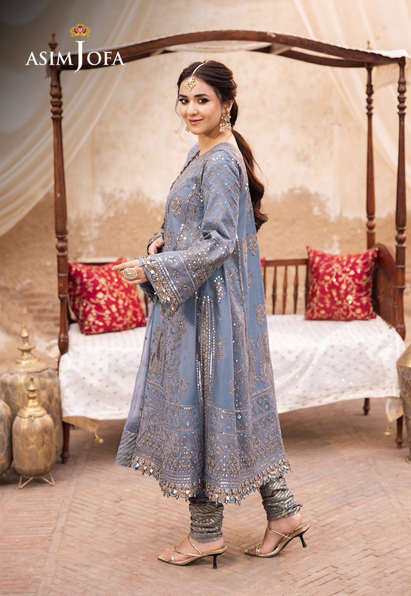 Asim Jofa | Chikankari Eid 24 | AJCE-12 by Asim Jofa - Designer Dress - Type: Ladies Clothes - Available at Libayah - 100% Original