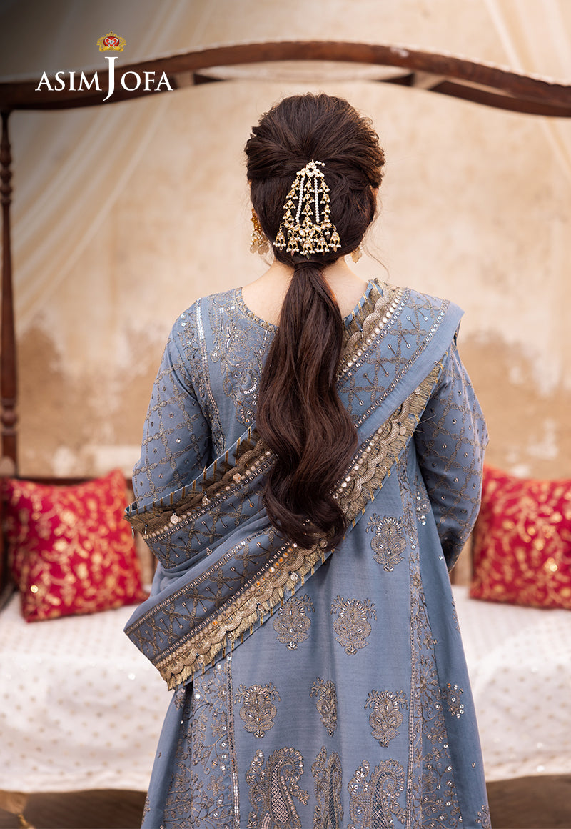 Asim Jofa | Chikankari Eid 24 | AJCE-12 by Asim Jofa - Designer Dress - Type: Ladies Clothes - Available at Libayah - 100% Original