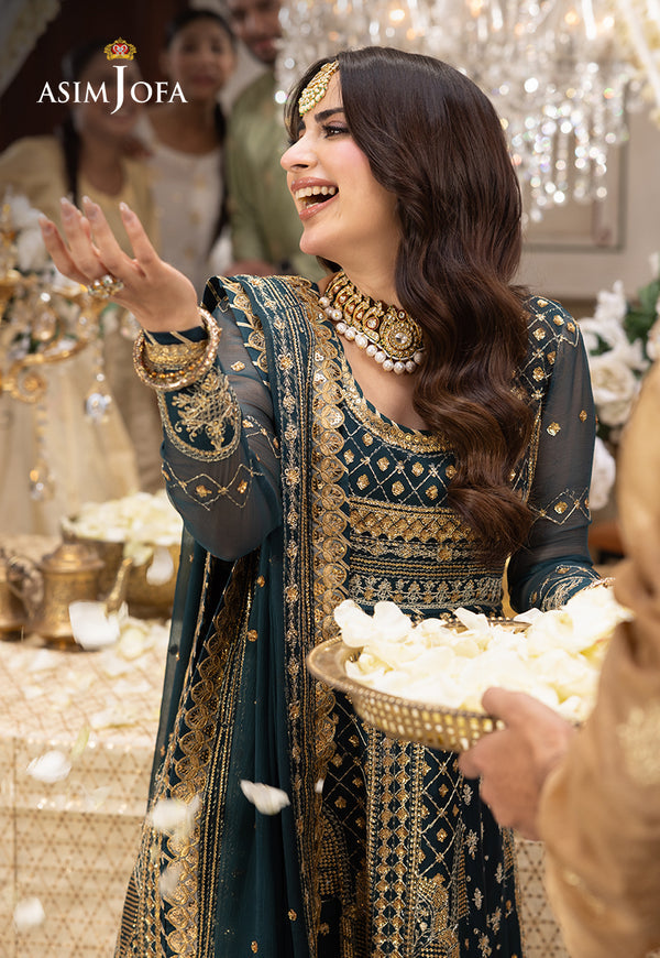 Asim Jofa | Shehnai Festive Collection | AJSH-18 by Asim Jofa - Designer Dress - Type: Ladies Clothes - Available at Libayah - 100% Original
