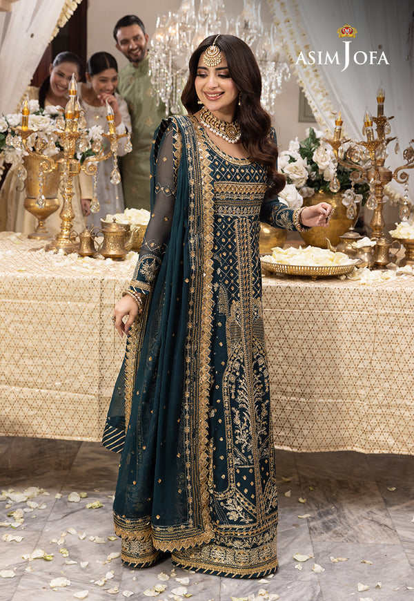 Asim Jofa | Shehnai Festive Collection | AJSH-18 by Asim Jofa - Designer Dress - Type: Ladies Clothes - Available at Libayah - 100% Original
