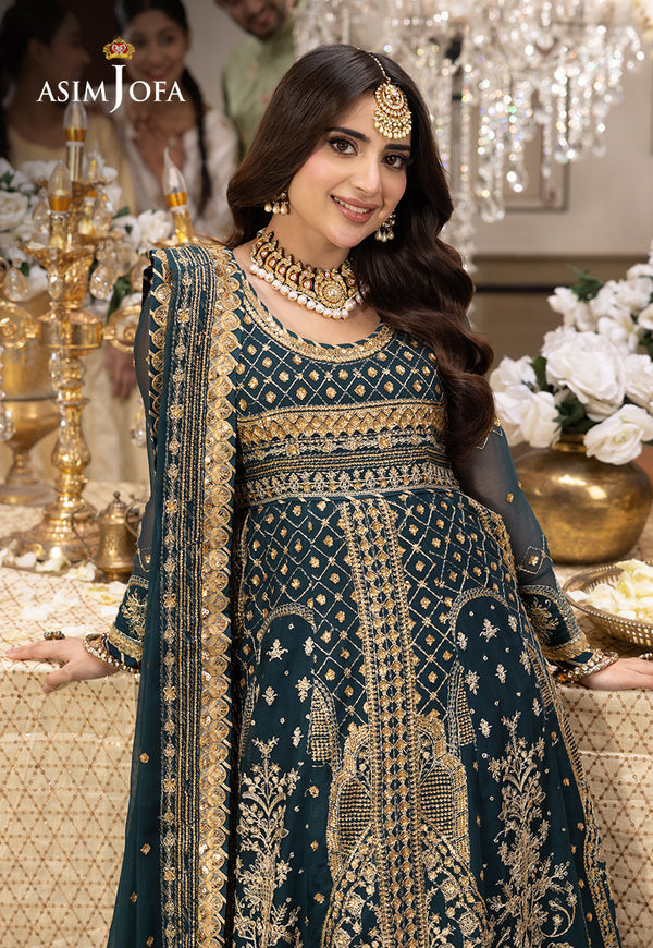 Asim Jofa | Shehnai Festive Collection | AJSH-18 by Asim Jofa - Designer Dress - Type: Ladies Clothes - Available at Libayah - 100% Original