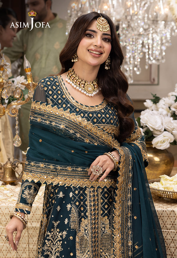 Asim Jofa | Shehnai Festive Collection | AJSH-18 by Asim Jofa - Designer Dress - Type: Ladies Clothes - Available at Libayah - 100% Original