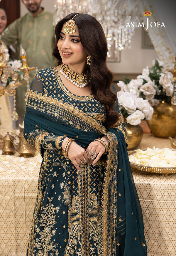 Asim Jofa | Shehnai Festive Collection | AJSH-18 by Asim Jofa - Designer Dress - Type: Ladies Clothes - Available at Libayah - 100% Original