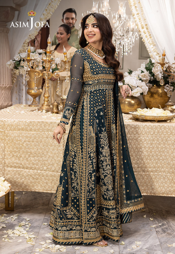 Asim Jofa | Shehnai Festive Collection | AJSH-18 by Asim Jofa - Designer Dress - Type: Ladies Clothes - Available at Libayah - 100% Original