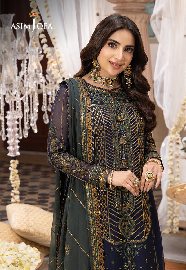 Asim Jofa | Shehnai Festive Collection | AJSH-12 by Asim Jofa - Designer Dress - Type: Ladies Clothes - Available at Libayah - 100% Original