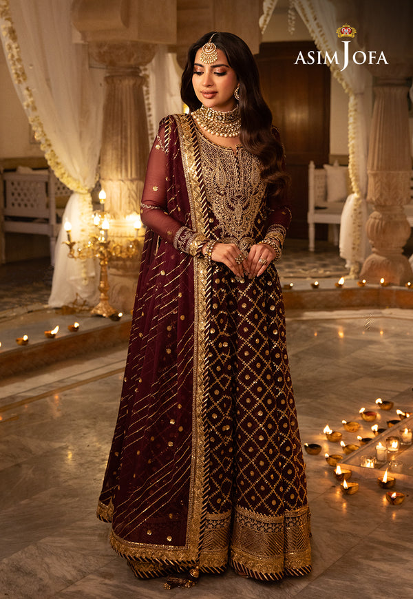 Asim Jofa | Shehnai Festive Collection | AJSH-04 by Asim Jofa - Designer Dress - Type: Ladies Clothes - Available at Libayah - 100% Original