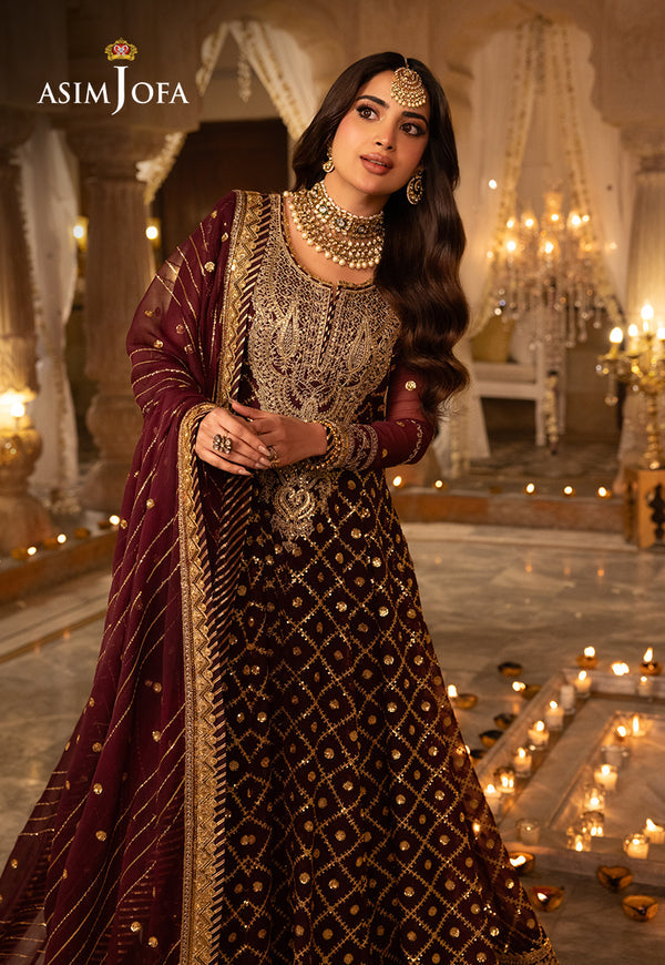 Asim Jofa | Shehnai Festive Collection | AJSH-04 by Asim Jofa - Designer Dress - Type: Ladies Clothes - Available at Libayah - 100% Original