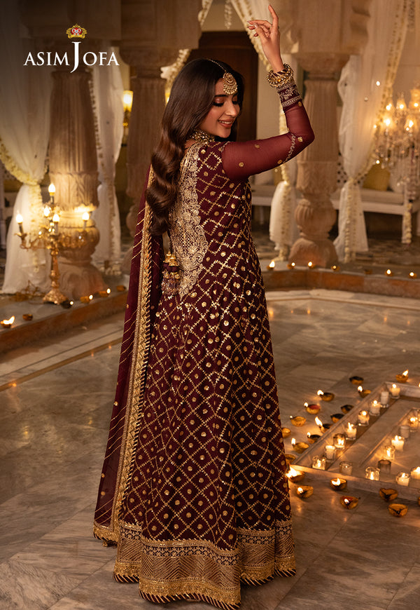 Asim Jofa | Shehnai Festive Collection | AJSH-04 by Asim Jofa - Designer Dress - Type: Ladies Clothes - Available at Libayah - 100% Original