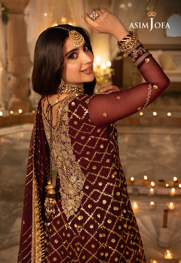 Asim Jofa | Shehnai Festive Collection | AJSH-04 by Asim Jofa - Designer Dress - Type: Ladies Clothes - Available at Libayah - 100% Original