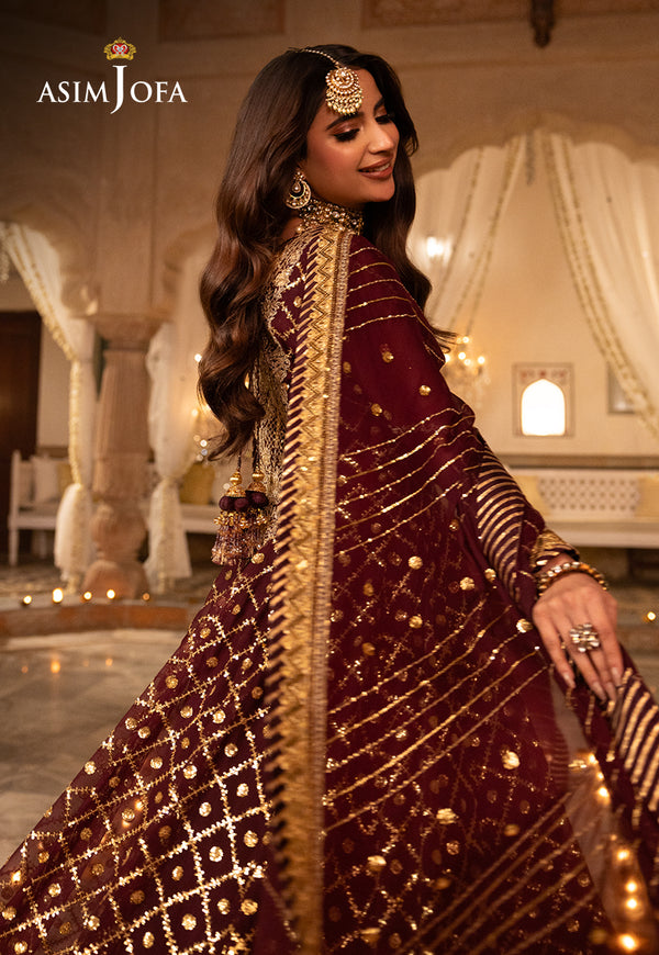 Asim Jofa | Shehnai Festive Collection | AJSH-04 by Asim Jofa - Designer Dress - Type: Ladies Clothes - Available at Libayah - 100% Original