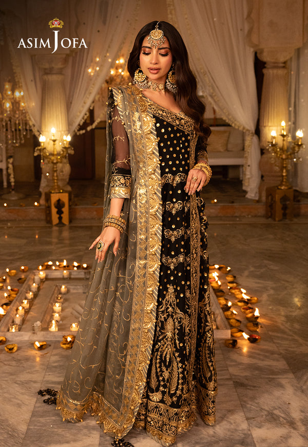 Asim Jofa | Shehnai Festive Collection | AJSH-08 by Asim Jofa - Designer Dress - Type: Ladies Clothes - Available at Libayah - 100% Original