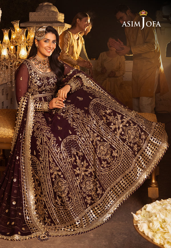 Asim Jofa | Shehnai Festive Collection | AJSH-02 by Asim Jofa - Designer Dress - Type: Ladies Clothes - Available at Libayah - 100% Original