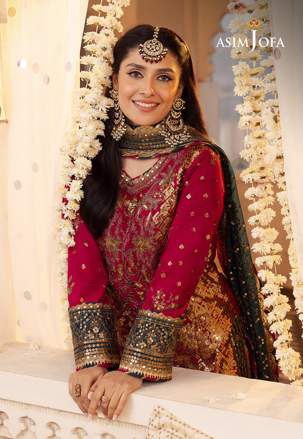 Asim Jofa | Shehnai Festive Collection | AJSH-19 by Asim Jofa - Designer Dress - Type: Ladies Clothes - Available at Libayah - 100% Original