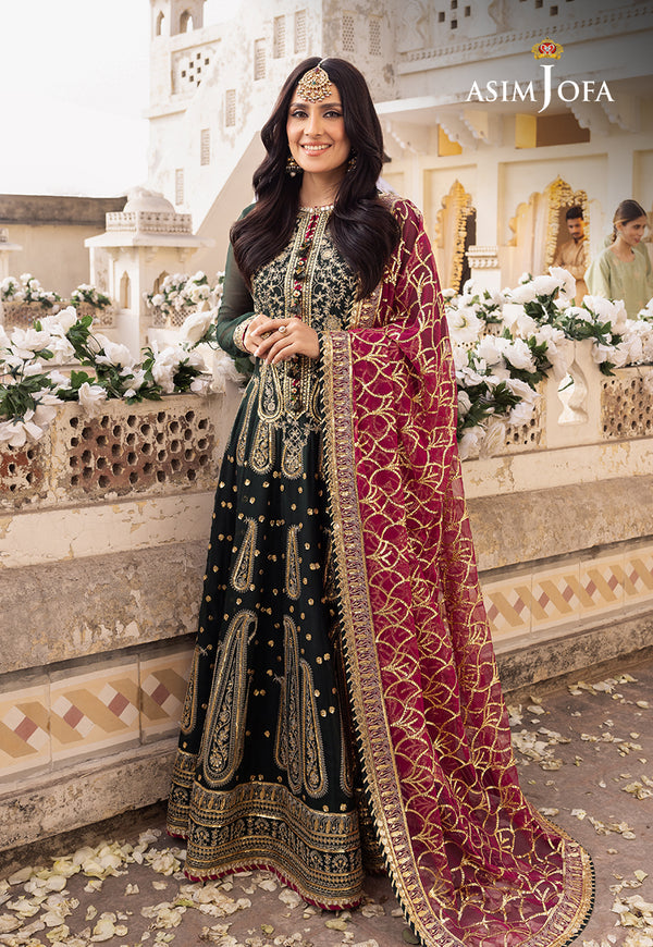 Asim Jofa | Shehnai Festive Collection | AJSH-11 by Asim Jofa - Designer Dress - Type: Ladies Clothes - Available at Libayah - 100% Original