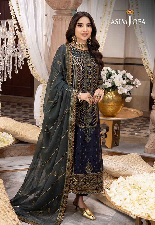 Asim Jofa | Shehnai Festive Collection | AJSH-12 by Asim Jofa - Designer Dress - Type: Ladies Clothes - Available at Libayah - 100% Original