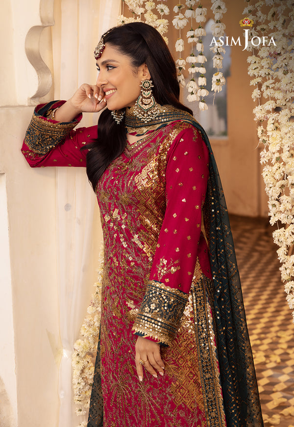 Asim Jofa | Shehnai Festive Collection | AJSH-19 by Asim Jofa - Designer Dress - Type: Ladies Clothes - Available at Libayah - 100% Original