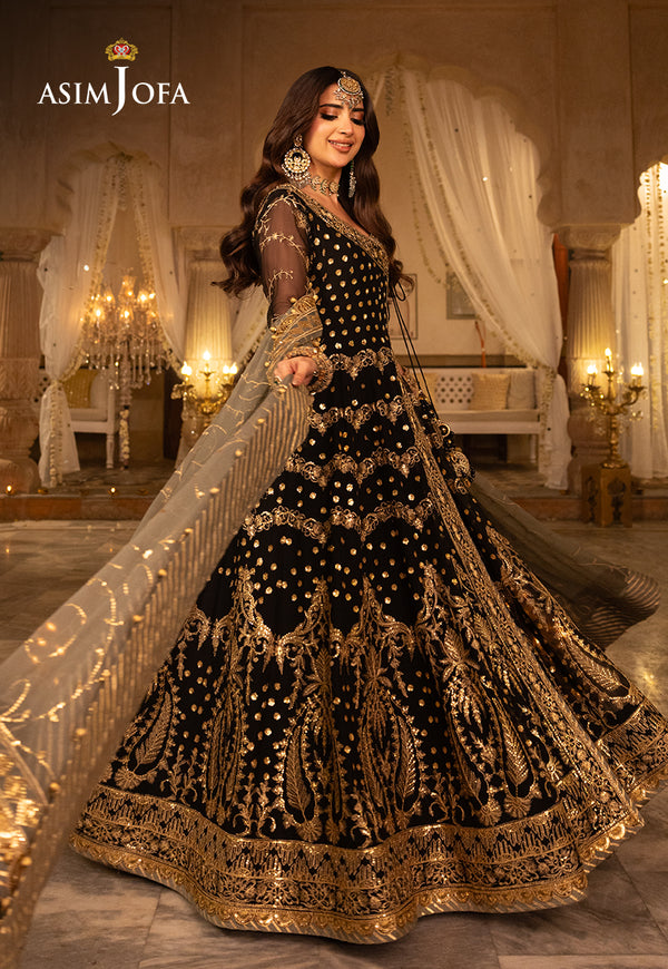 Asim Jofa | Shehnai Festive Collection | AJSH-05 by Asim Jofa - Designer Dress - Type: Ladies Clothes - Available at Libayah - 100% Original