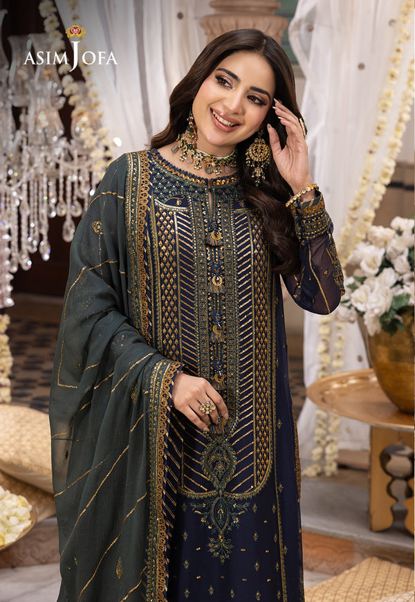 Asim Jofa | Shehnai Festive Collection | AJSH-12 by Asim Jofa - Designer Dress - Type: Ladies Clothes - Available at Libayah - 100% Original