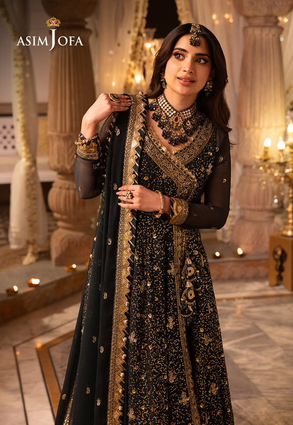 Asim Jofa | Shehnai Festive Collection | AJSH-05 by Asim Jofa - Designer Dress - Type: Ladies Clothes - Available at Libayah - 100% Original