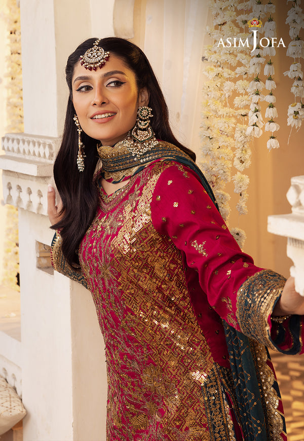 Asim Jofa | Shehnai Festive Collection | AJSH-19 by Asim Jofa - Designer Dress - Type: Ladies Clothes - Available at Libayah - 100% Original