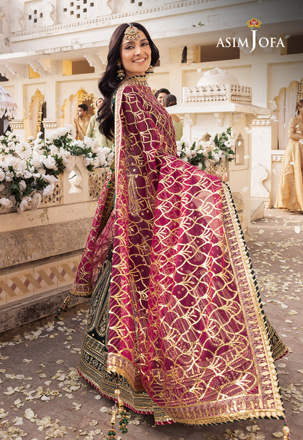 Asim Jofa | Shehnai Festive Collection | AJSH-11 by Asim Jofa - Designer Dress - Type: Ladies Clothes - Available at Libayah - 100% Original