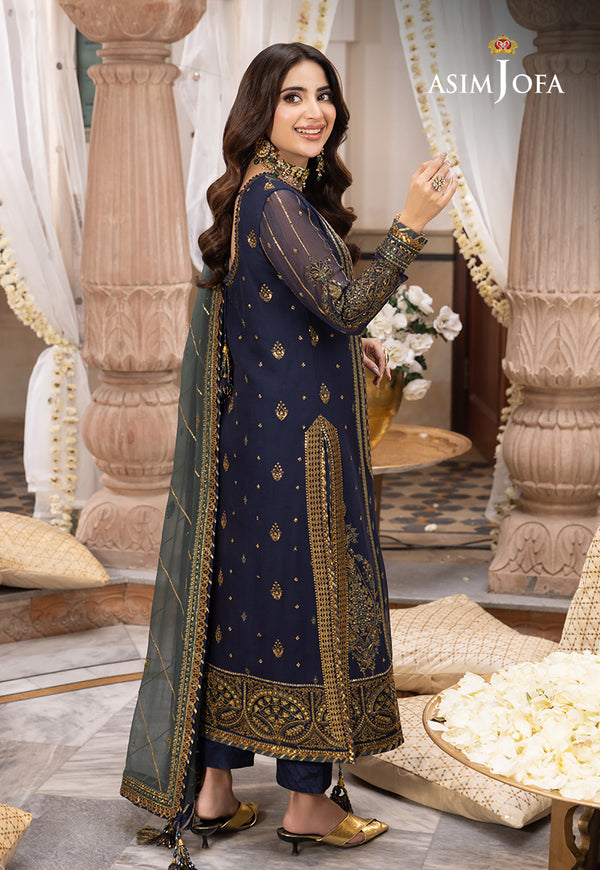 Asim Jofa | Shehnai Festive Collection | AJSH-12 by Asim Jofa - Designer Dress - Type: Ladies Clothes - Available at Libayah - 100% Original