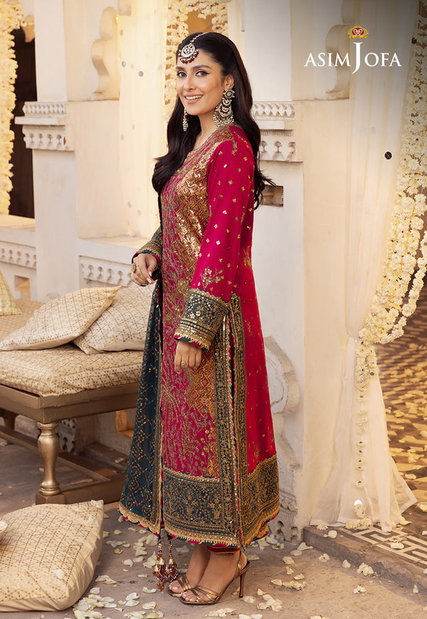Asim Jofa | Shehnai Festive Collection | AJSH-19 by Asim Jofa - Designer Dress - Type: Ladies Clothes - Available at Libayah - 100% Original