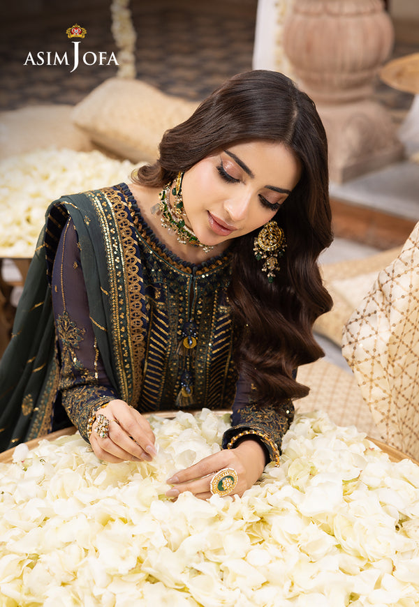 Asim Jofa | Shehnai Festive Collection | AJSH-12 by Asim Jofa - Designer Dress - Type: Ladies Clothes - Available at Libayah - 100% Original