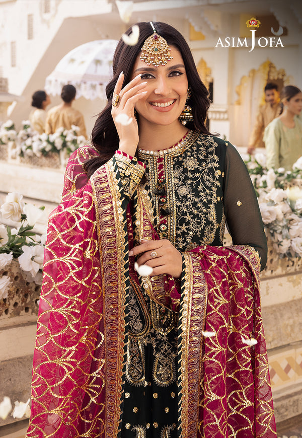 Asim Jofa | Shehnai Festive Collection | AJSH-11 by Asim Jofa - Designer Dress - Type: Ladies Clothes - Available at Libayah - 100% Original