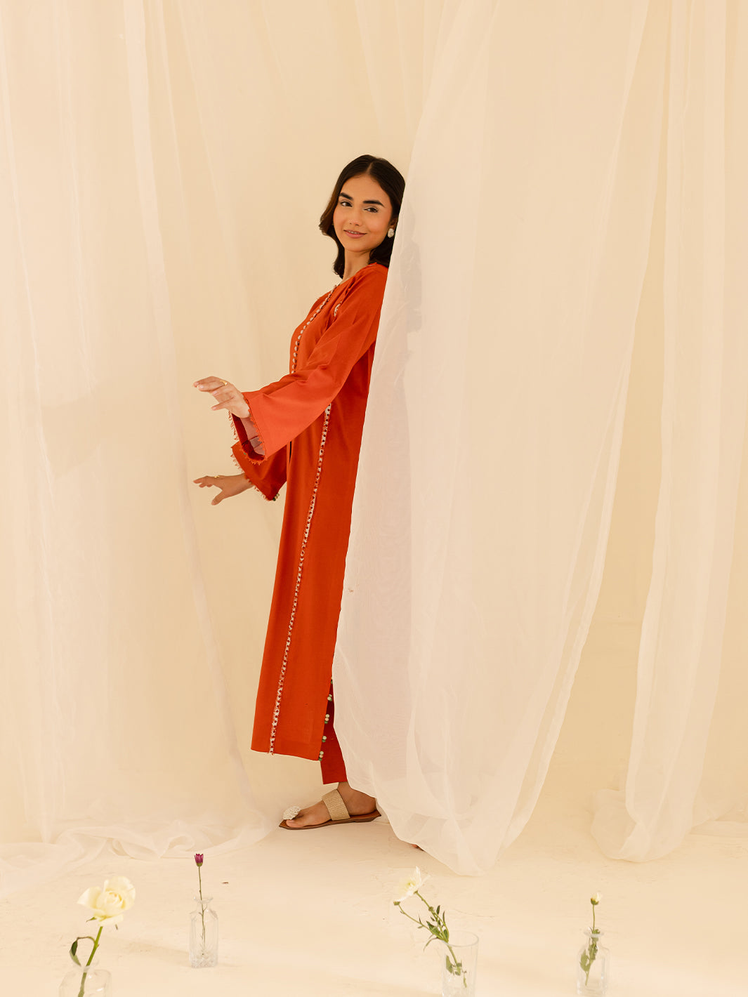 Mahnur | Petal Whispers Lawn Pret | Aster by Mahnur - Designer Dress - Type: Ladies Clothes - Available at Libayah - 100% Original