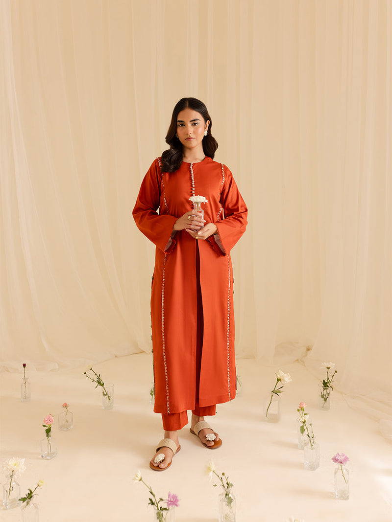 Mahnur | Petal Whispers Lawn Pret | Aster by Mahnur - Designer Dress - Type: Ladies Clothes - Available at Libayah - 100% Original