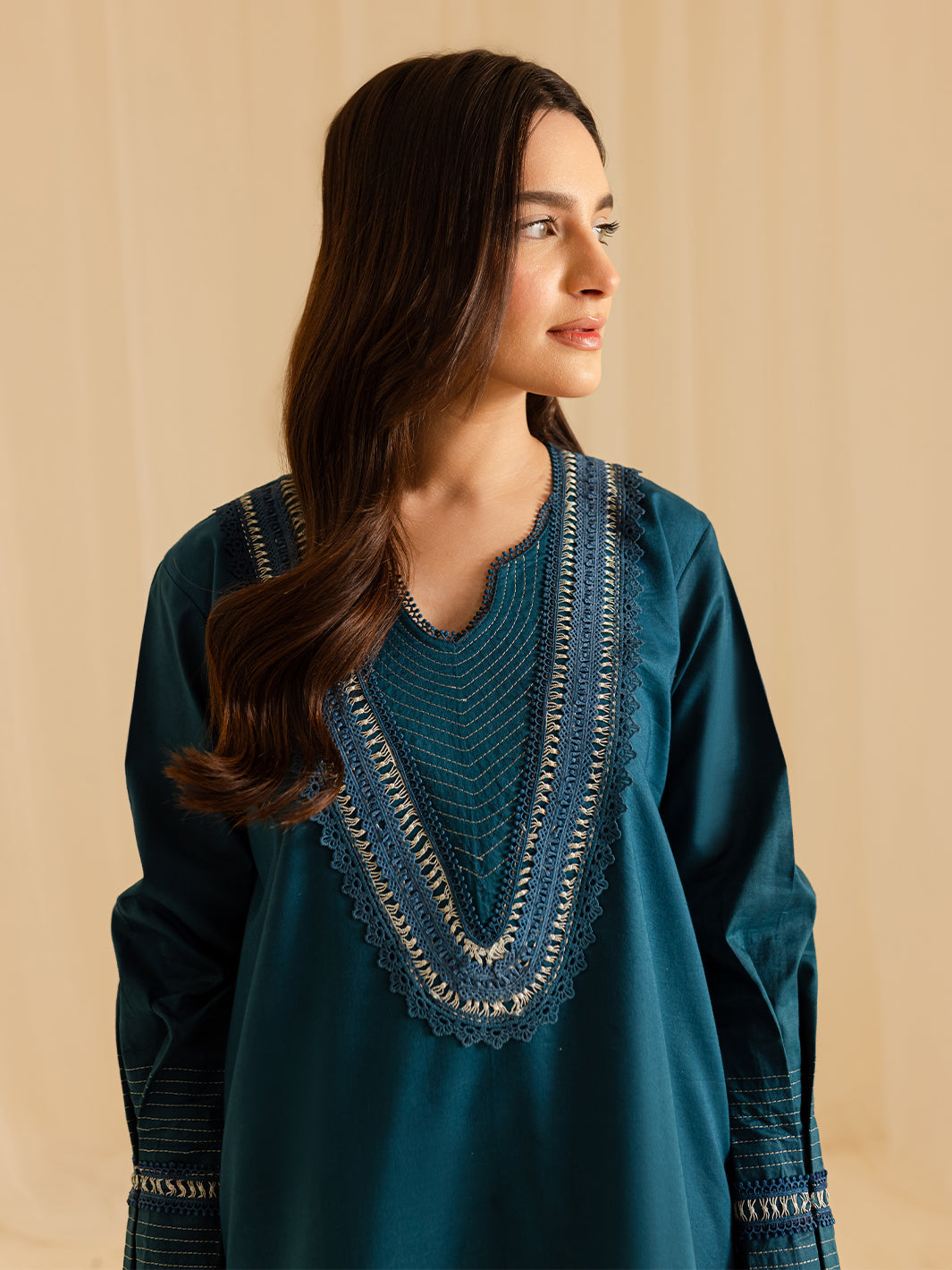 Mahnur | Petal Whispers Lawn Pret | Asteria by Mahnur - Designer Dress - Type: Ladies Clothes - Available at Libayah - 100% Original