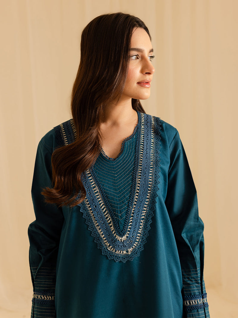 Mahnur | Petal Whispers Lawn Pret | Asteria by Mahnur - Designer Dress - Type: Ladies Clothes - Available at Libayah - 100% Original