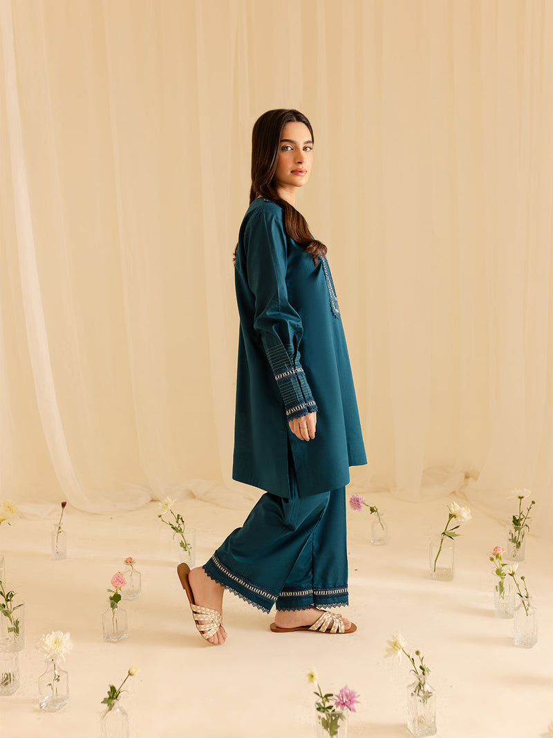 Mahnur | Petal Whispers Lawn Pret | Asteria by Mahnur - Designer Dress - Type: Ladies Clothes - Available at Libayah - 100% Original