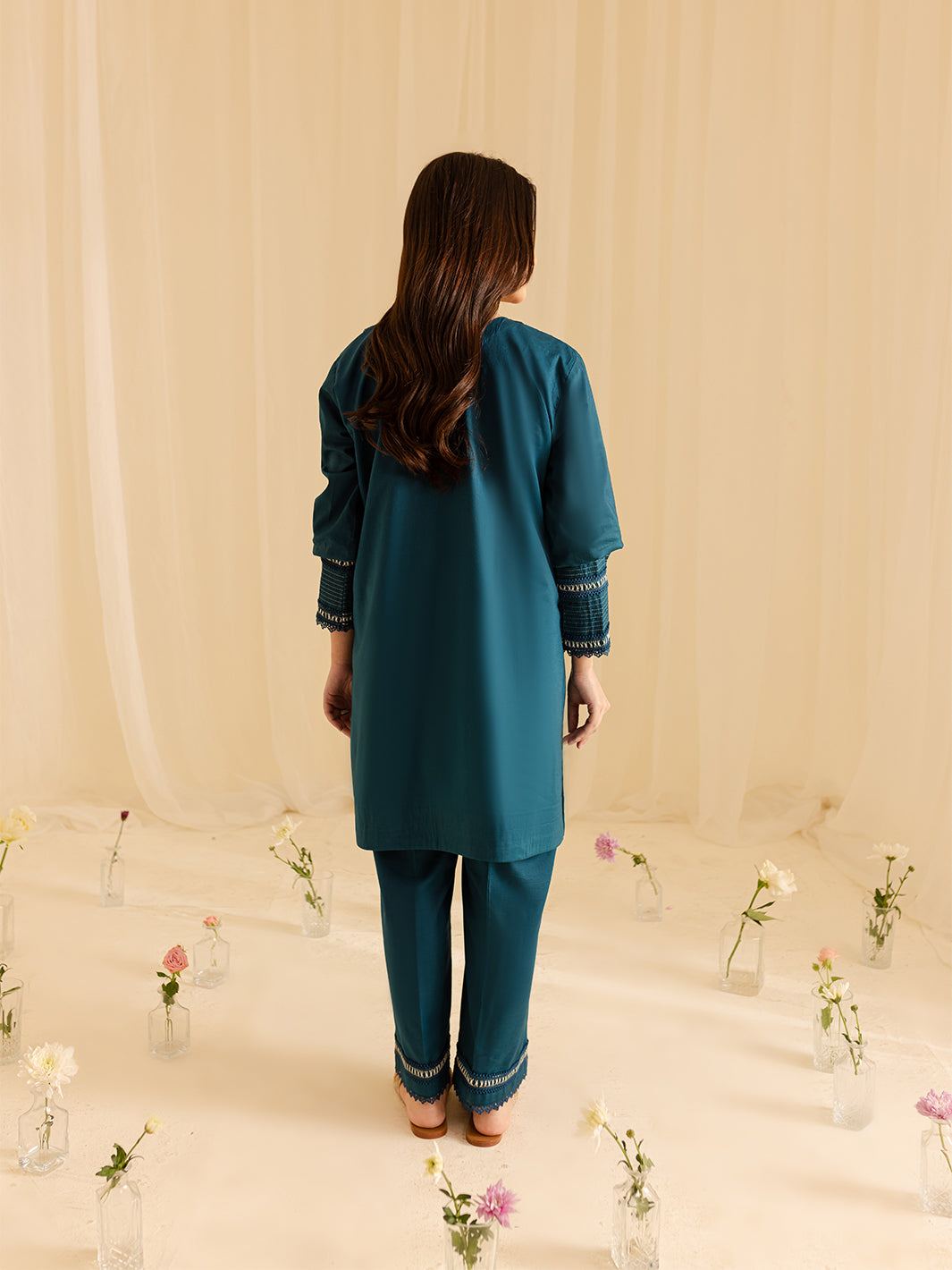 Mahnur | Petal Whispers Lawn Pret | Asteria by Mahnur - Designer Dress - Type: Ladies Clothes - Available at Libayah - 100% Original