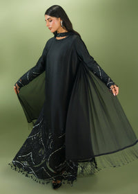 Jeem | Celestial Luxe Formals |AURA BLACK by Jeem - Designer Dress  - Type : Ladies Clothes - Available at Libayah - 100% Original 