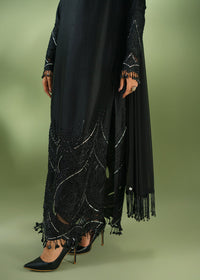 Jeem | Celestial Luxe Formals |AURA BLACK by Jeem - Designer Dress  - Type : Ladies Clothes - Available at Libayah - 100% Original 