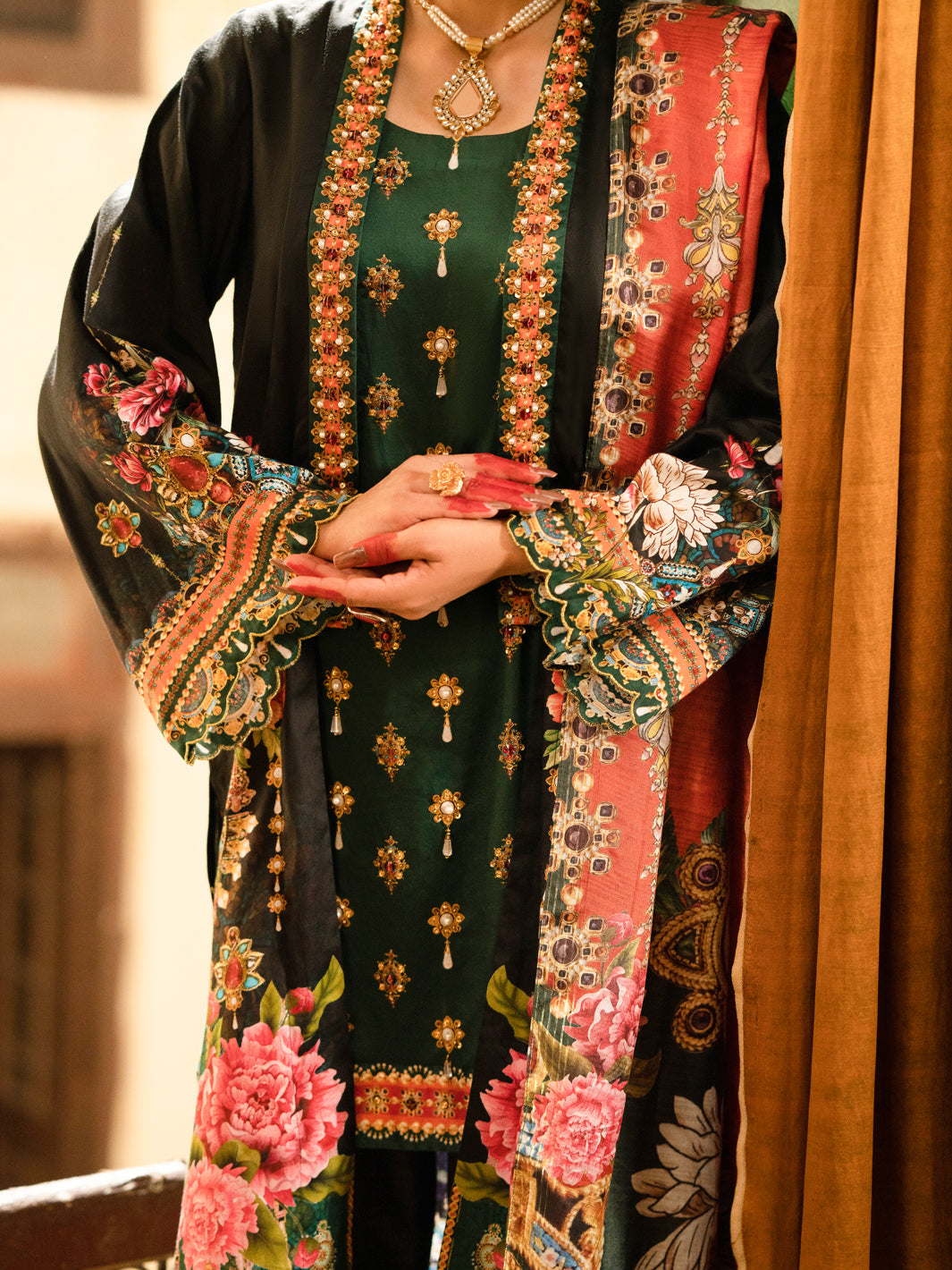 Almirah | Luxury Edit | AWP-3PS-561 by Almirah - Designer Dress - Type: Luxury - Available at Libayah - 100% Original