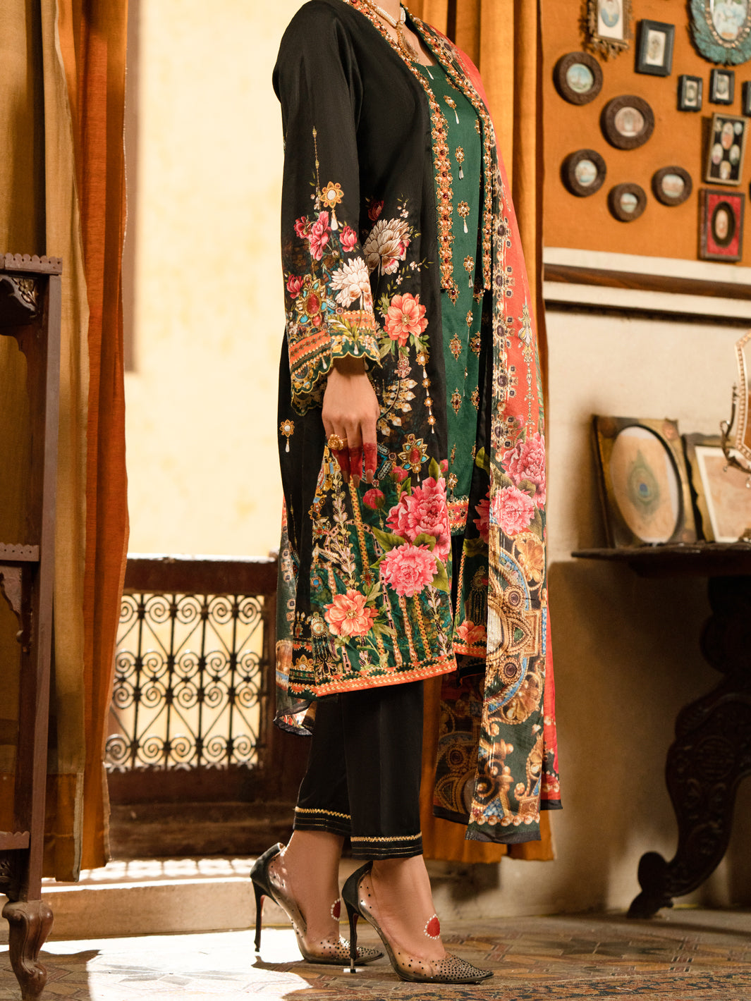 Almirah | Luxury Edit | AWP-3PS-561 by Almirah - Designer Dress - Type: Luxury - Available at Libayah - 100% Original