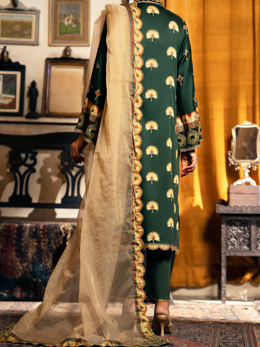 Almirah | Luxury Edit | AWP-3PS-563 by Almirah - Designer Dress - Type: Luxury - Available at Libayah - 100% Original