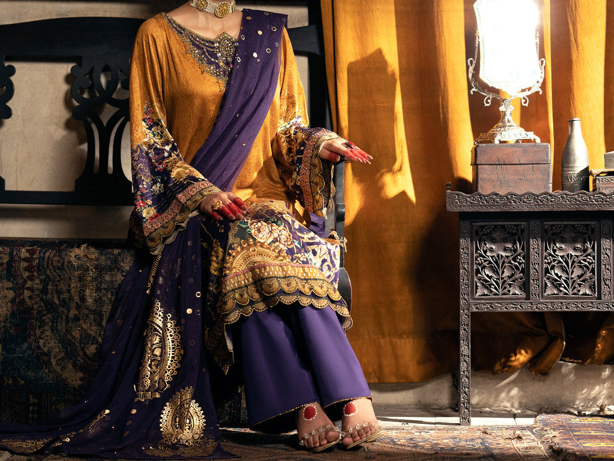 Almirah | Luxury Edit | AWP-3PS-564 by Almirah - Designer Dress - Type: Luxury - Available at Libayah - 100% Original