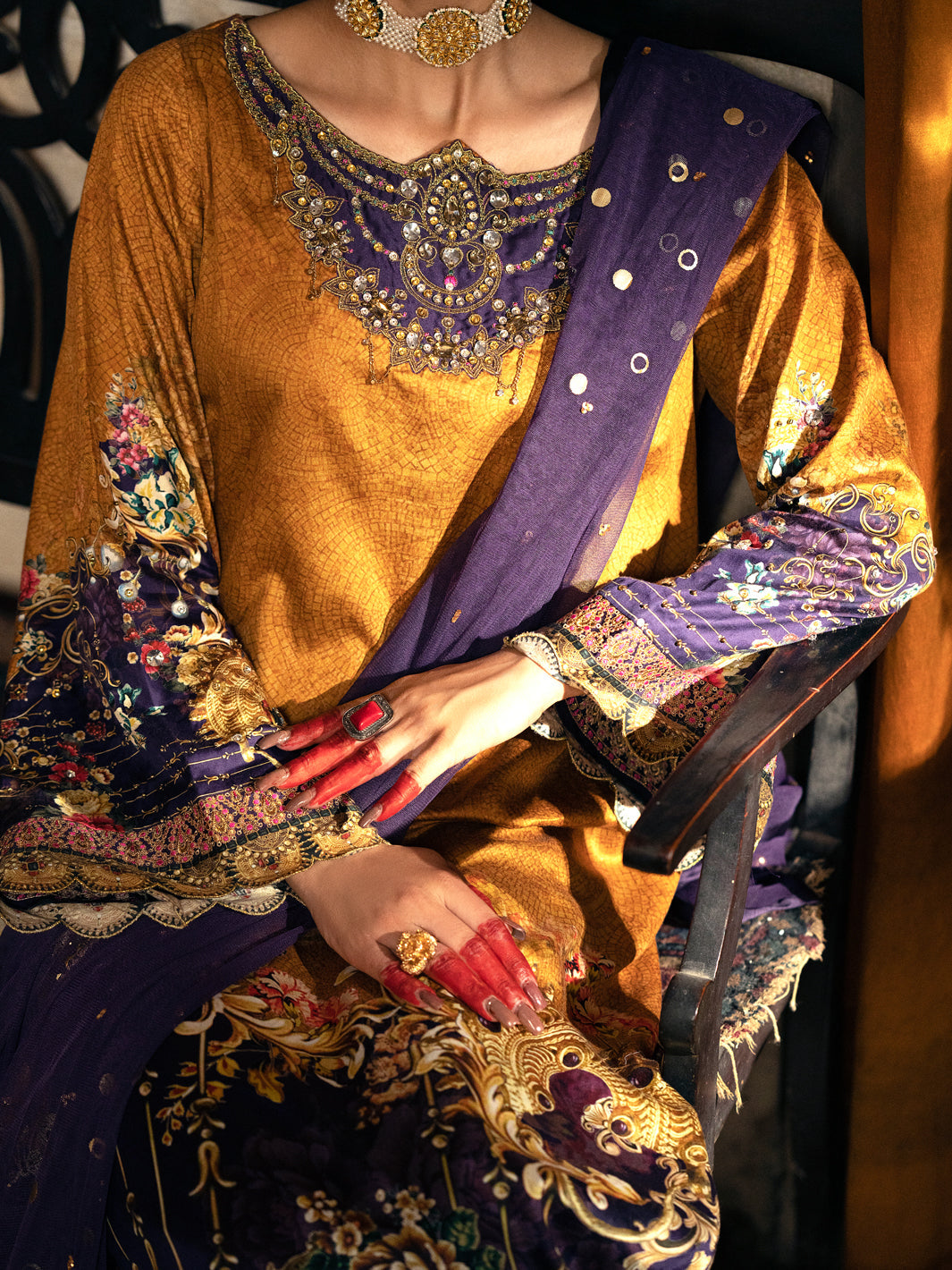 Almirah | Luxury Edit | AWP-3PS-564 by Almirah - Designer Dress - Type: Luxury - Available at Libayah - 100% Original