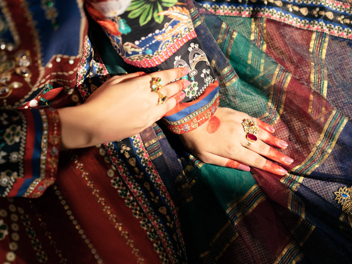 Almirah | Luxury Edit | AWP-3PS-565 by Almirah - Designer Dress - Type: Luxury - Available at Libayah - 100% Original