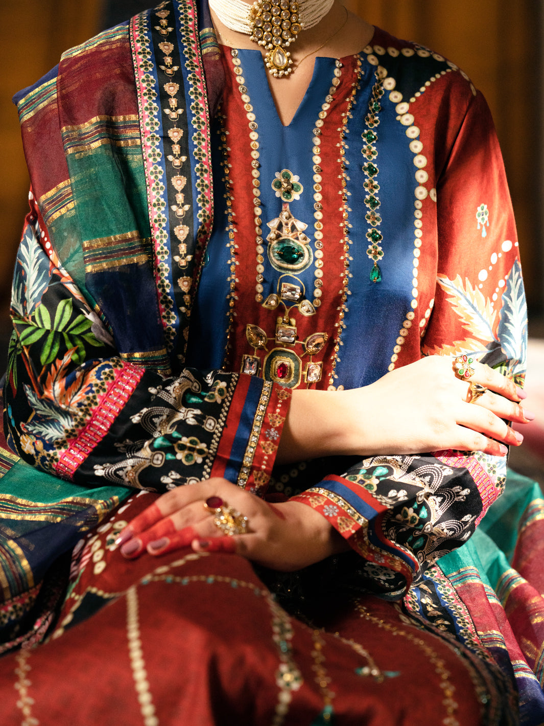 Almirah | Luxury Edit | AWP-3PS-565 by Almirah - Designer Dress - Type: Luxury - Available at Libayah - 100% Original