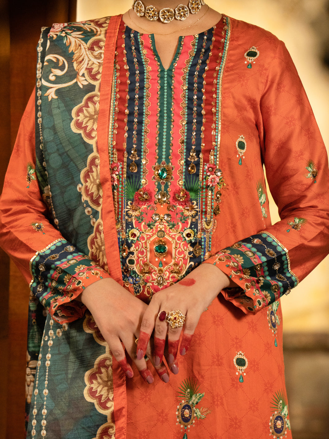 Almirah | Luxury Edit | AWP-3PS-566 by Almirah - Designer Dress - Type: Luxury - Available at Libayah - 100% Original