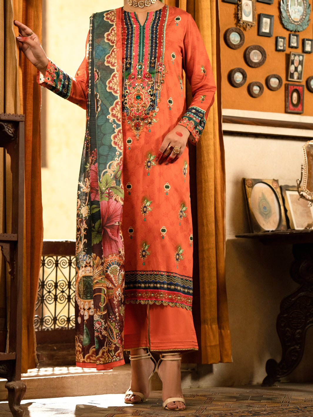 Almirah | Luxury Edit | AWP-3PS-566 by Almirah - Designer Dress - Type: Luxury - Available at Libayah - 100% Original